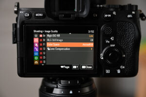 best settings sony a7 iv