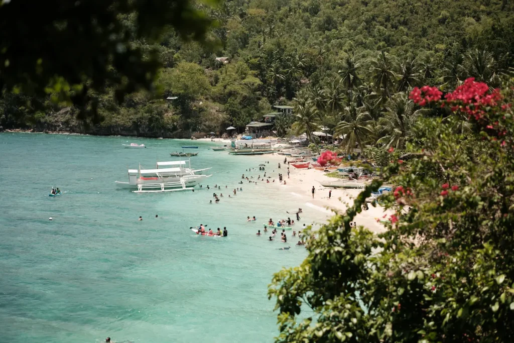 A local beach in the Philippines photographed on the Fujifilm X-T5.