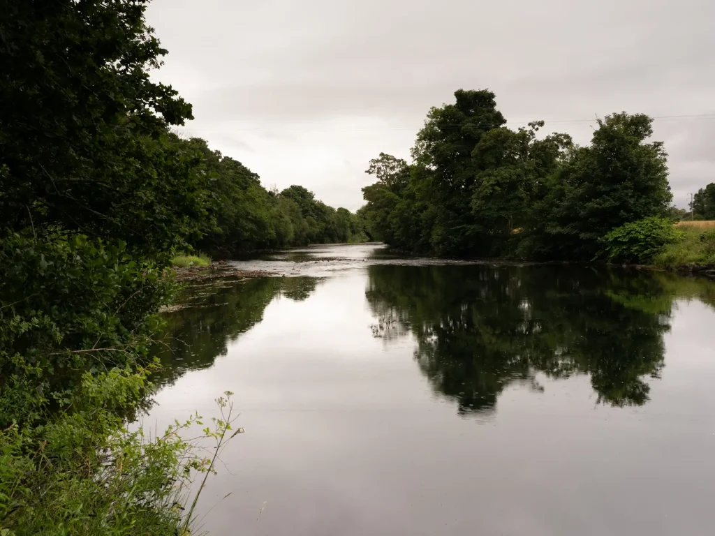 A poor photo fo the River Earn on Lady Mary's walk in Crieff. 